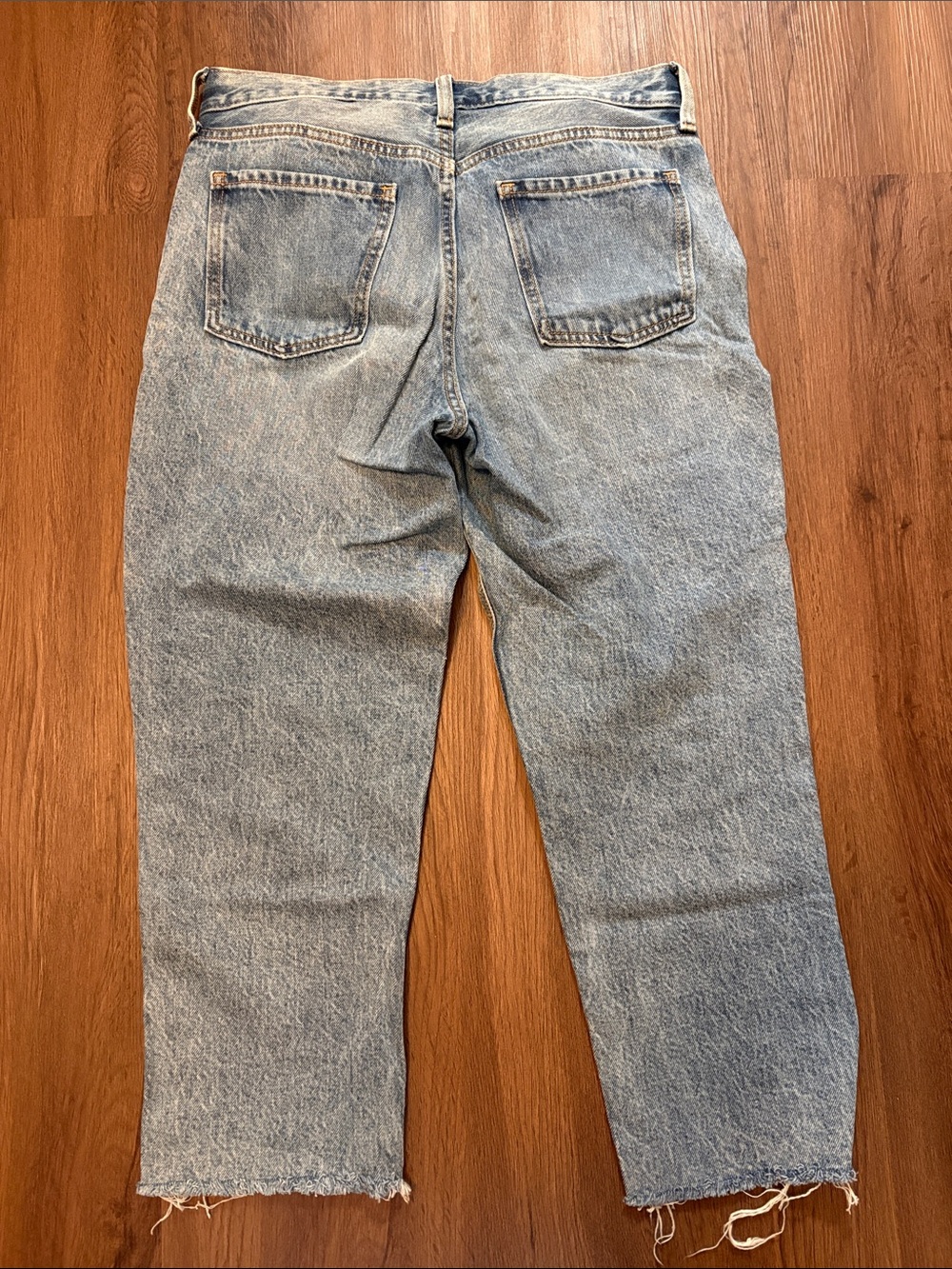 Old Navy Slouchy Straight High Rise Button Fly - Picture 4 of 4